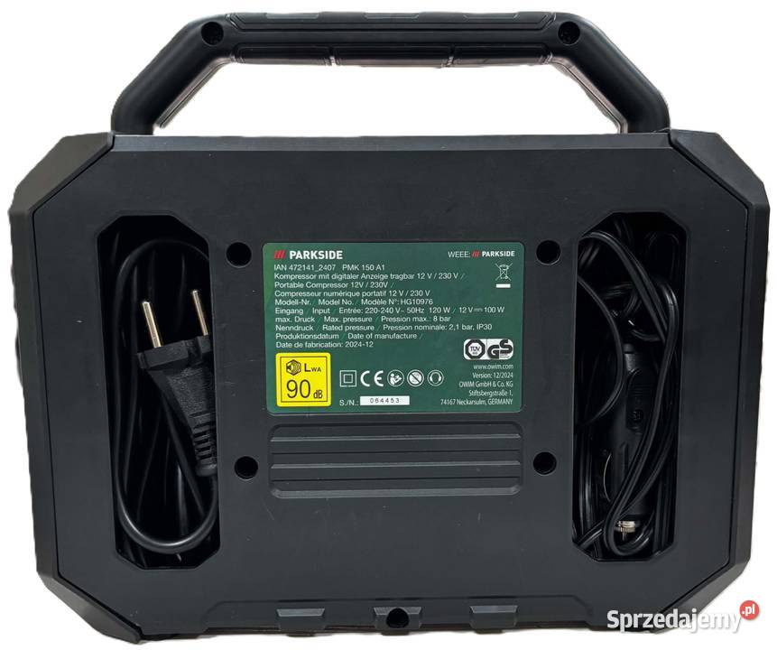 Kompresor Przenośny PakSide PMK 150 A1