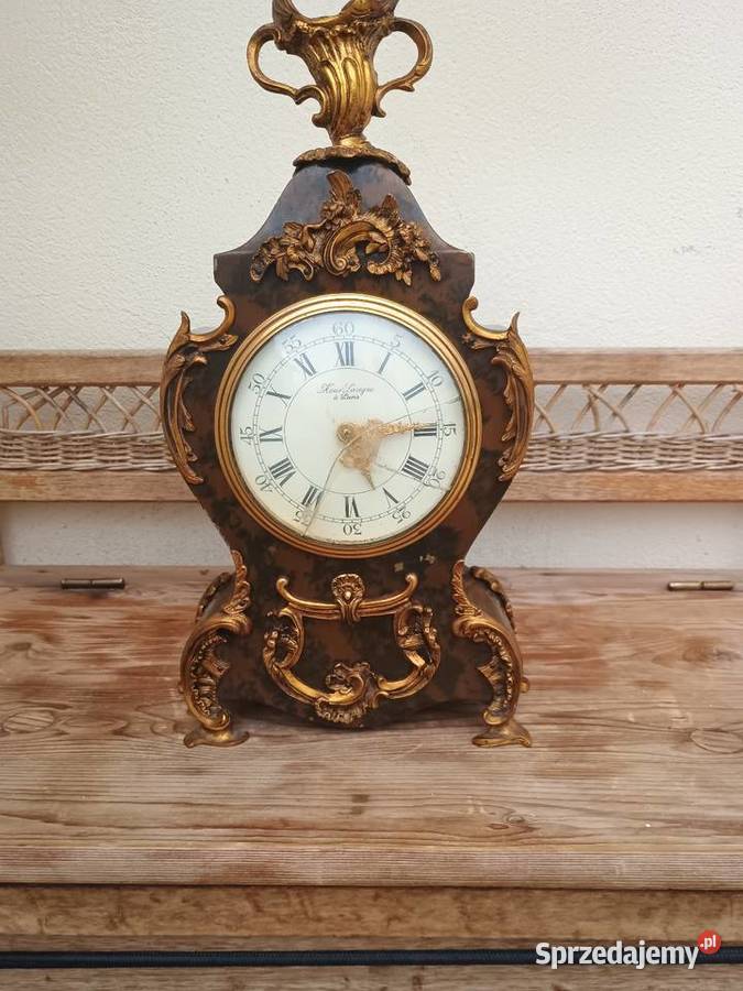 Kominkowy zegar francuski Rzeszów sprzedam
