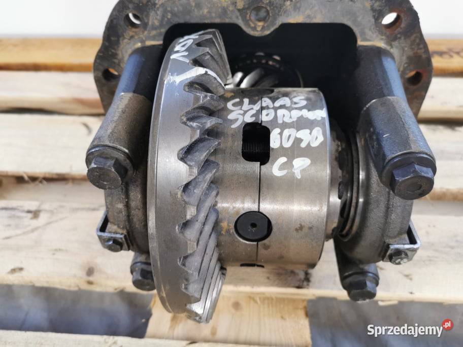 Claas Scorpion 6035 CP Wklad mostu 10X35 Carraro wielkopolskie Wilkowo
