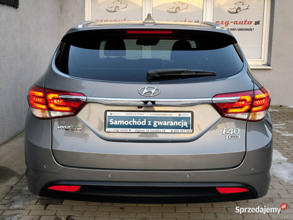 Hyundai i40 Nawigacja Kamera Serwis Bezwypadkowy lakier metallic łódzkie Zgierz