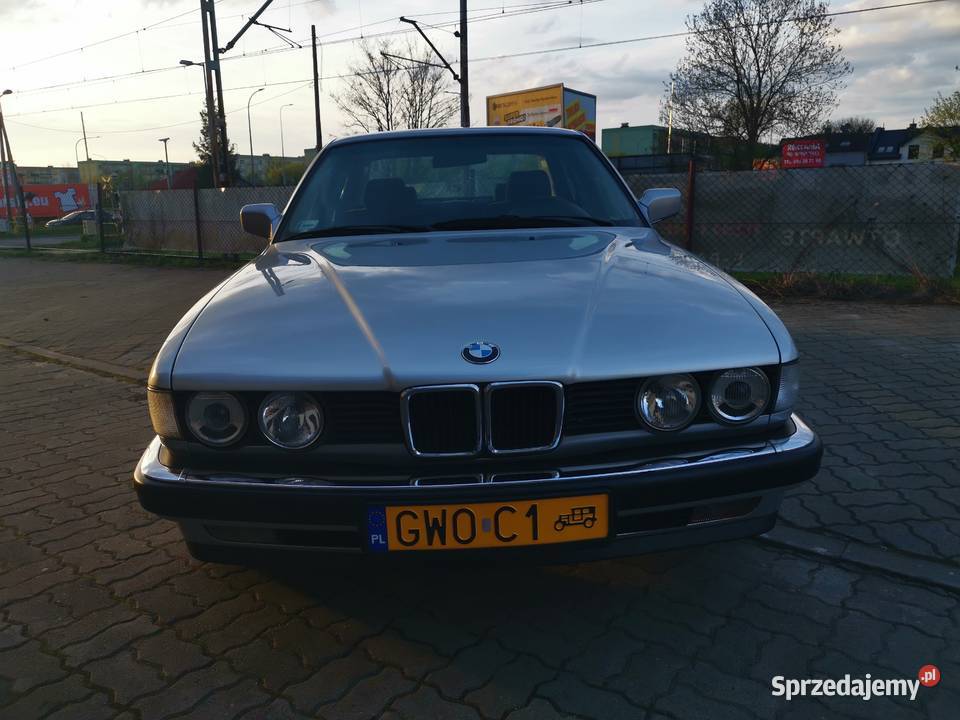 BMW 730 1990 Doinwestowany egzemplarz nieuszkodzony Motoryzacja Wejherowo
