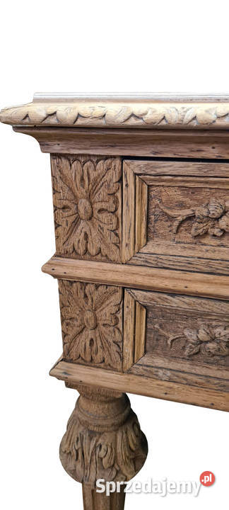 DĘBOWE BIURKO EKLEKTYCZNE zachodniopomorskie Szczecin
