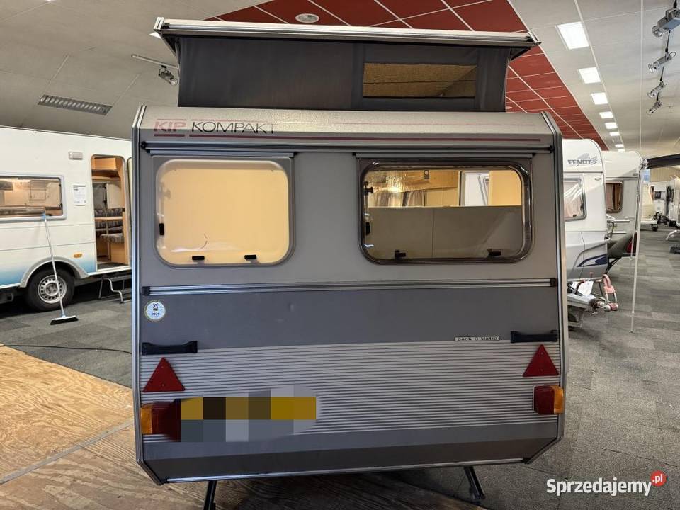 Przyczepa kempingowa kip kompakt lekka 850 Kip Pępowo