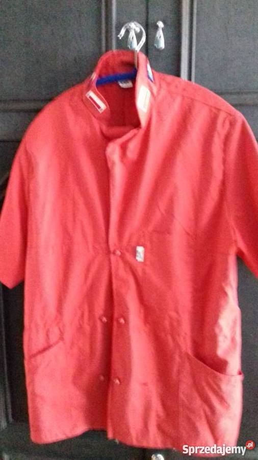 Bluzy kucharzy z flagami Francji i Polski 2 Iława