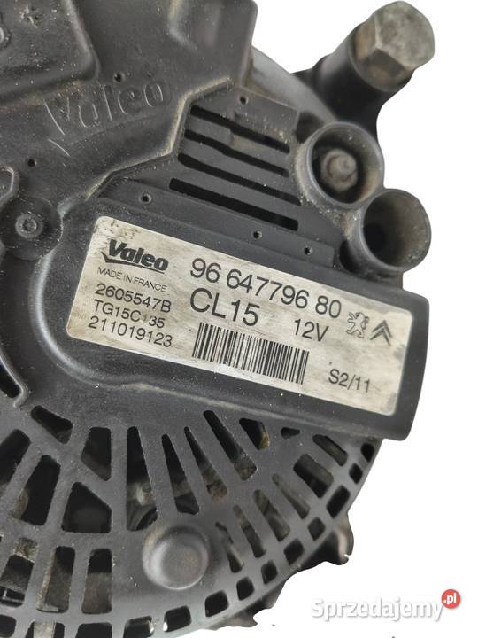 ALTERNATOR Citroen Berlingo C4 16 HDi 9664779680 lubelskie Chełm