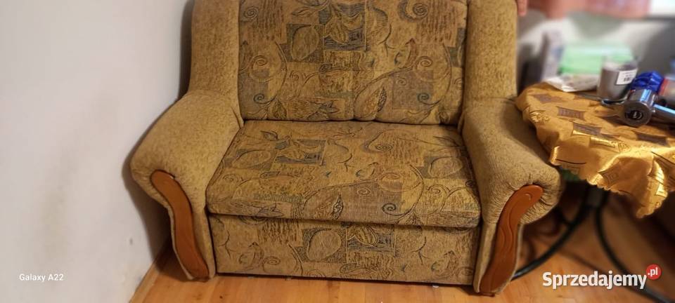 Sprzedam fotel rozkładany Wąbrzeźno sprzedam