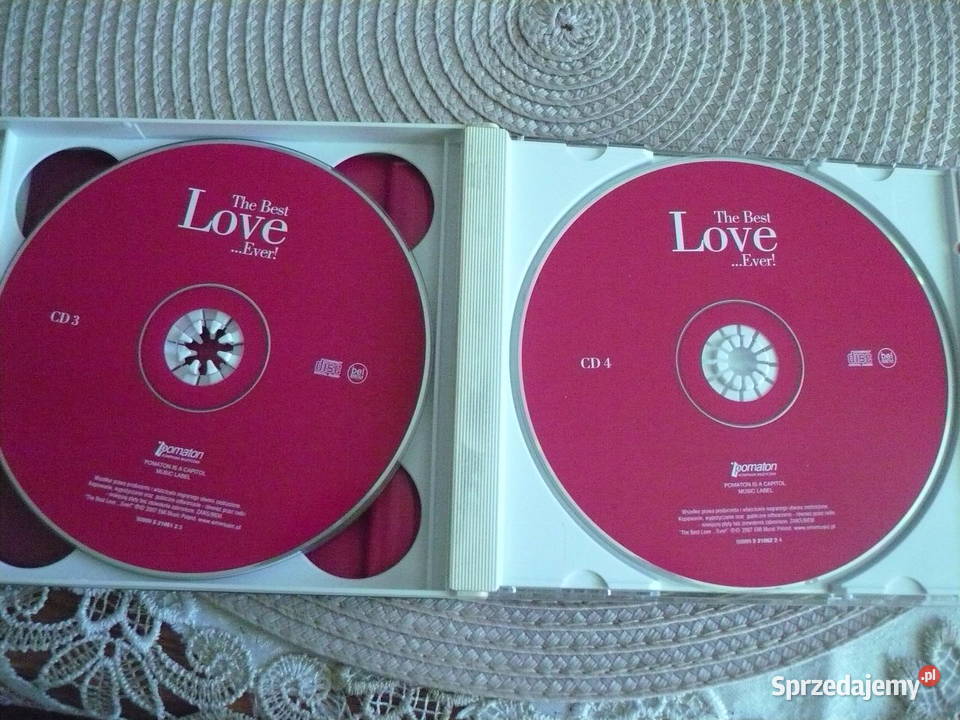 The Best Love Everalbum 4 płyt cd znanych Wałbrzych