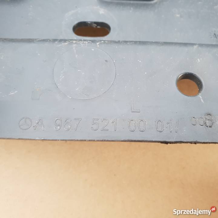 MERCEDES ATEGO III BŁOTNIK PRZÓD LEWY lubuskie