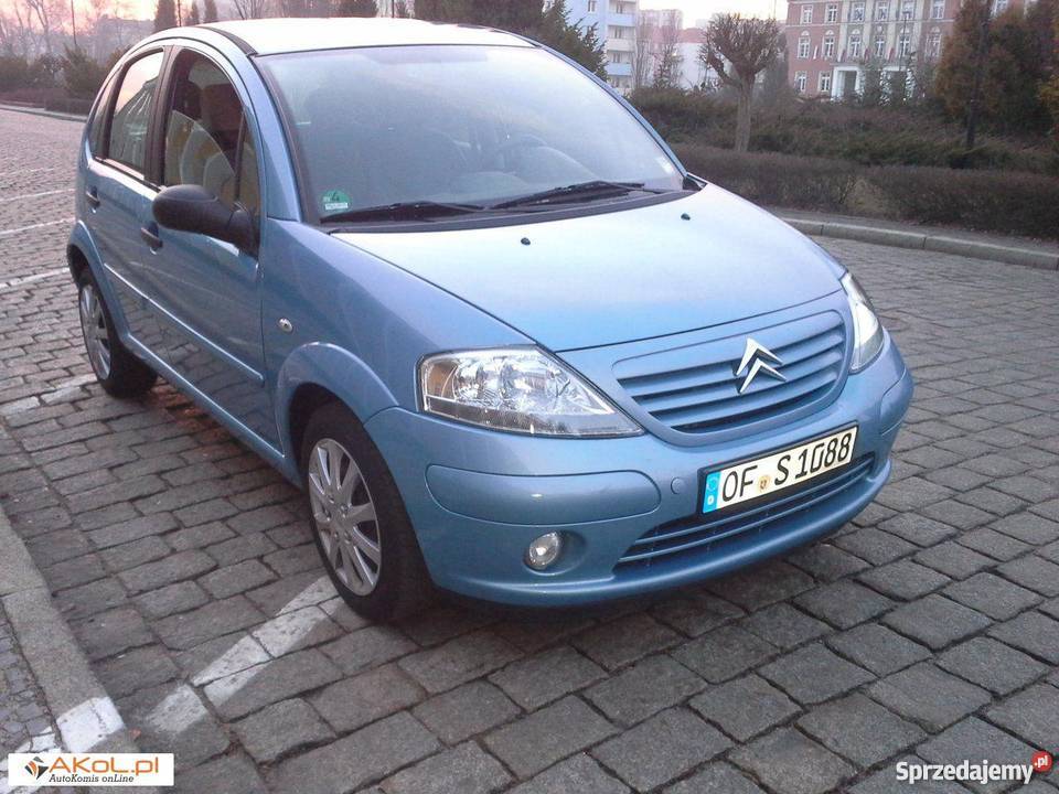 Citroen C3 niebieski 1400cm3 wielkopolskie Piła