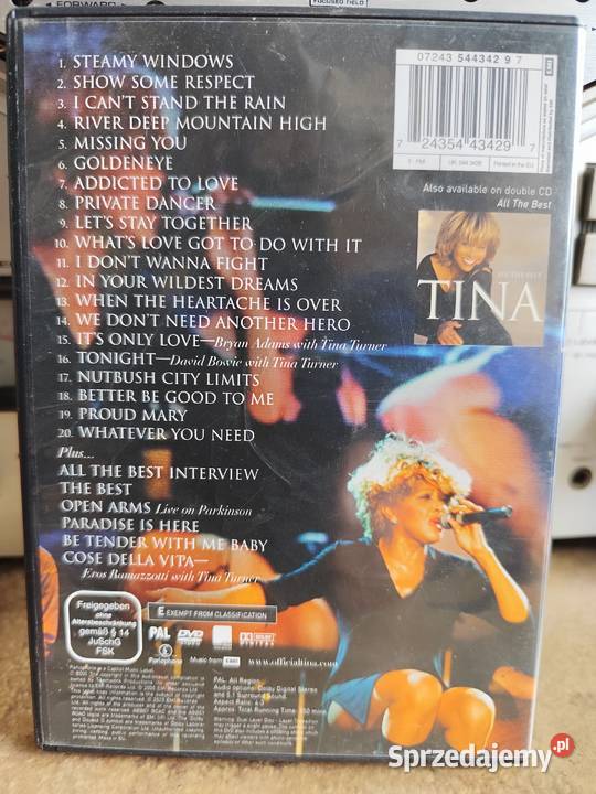 DVD Tina Turner All the best Stargard