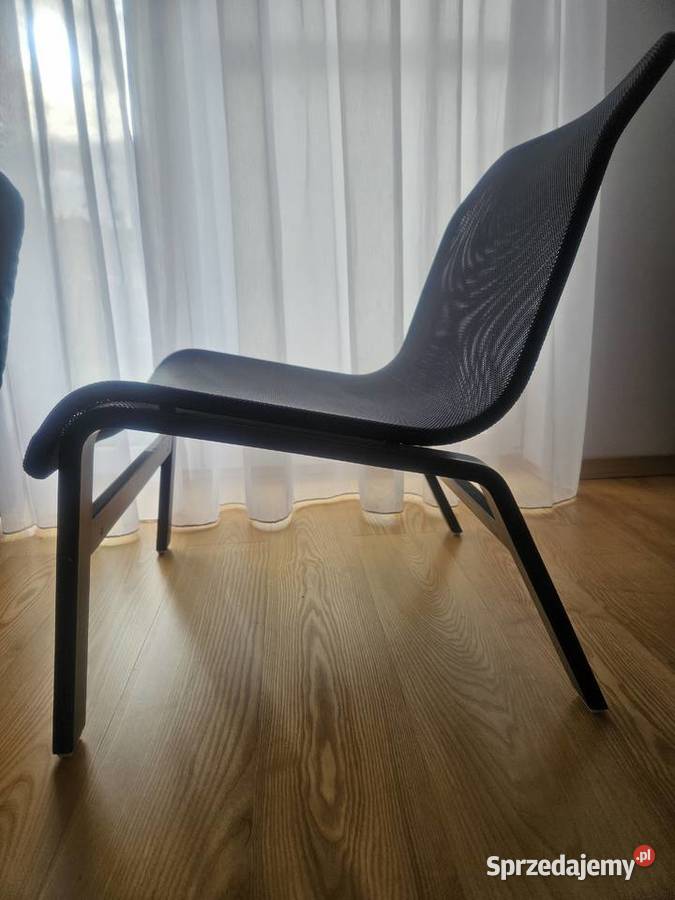 IKEA fotel czarny 4 Wrocław