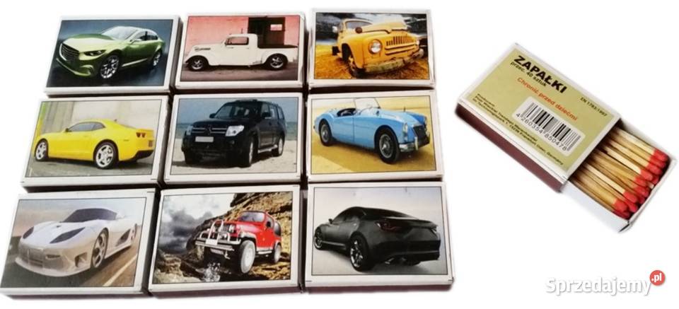 Zapałki z Czerwoną Końcówką 100 Paczek w Ostrowy nad Okszą sprzedam