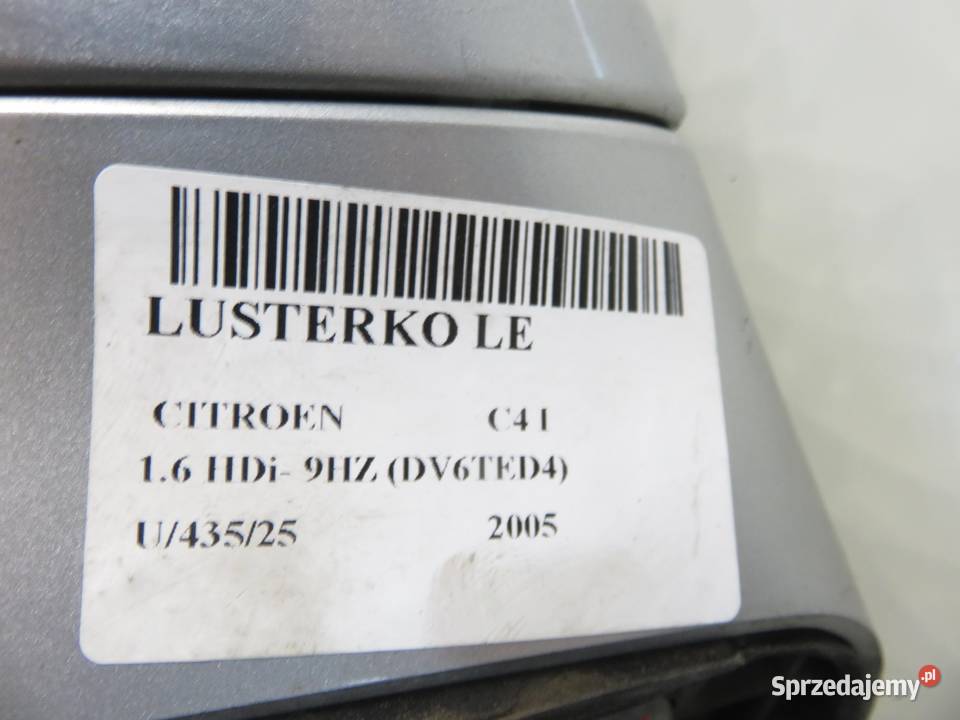 LUSTERKO LEWE CITROEN C4 I 14 PIN EUROPA