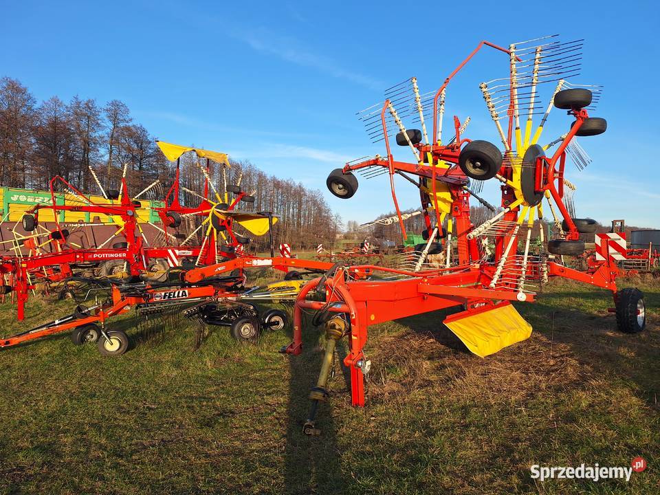 Zgrabiarka dwukaruzelowa Pottinger Class Krone Łomża sprzedam