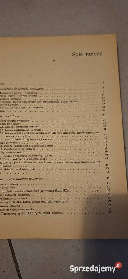 Technika oświetlania Jerzy Bink pierwsze wydanie sprzedam
