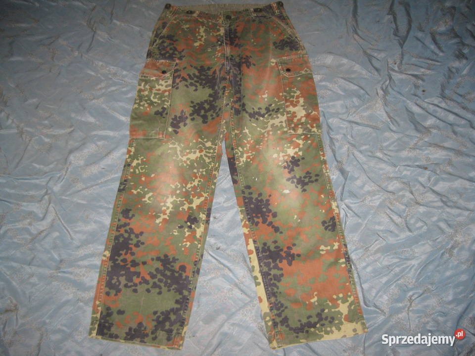 Spodnie wojskowe Bundeswery flecktarn 1751807580 Militaria Żary