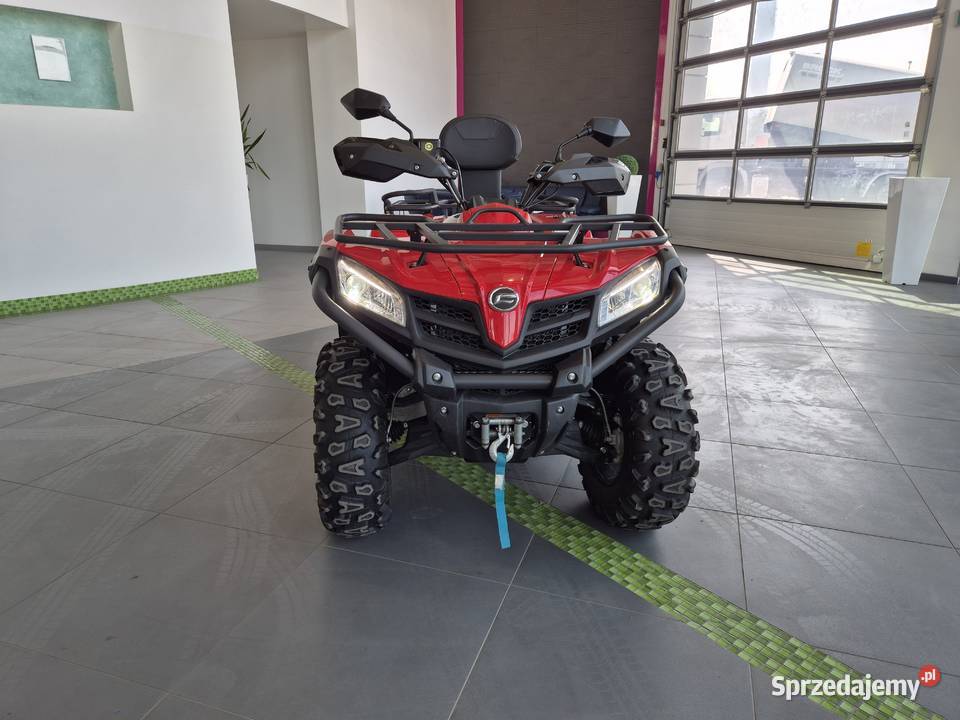 Quad z pługiem i wciągarką CFMoto CForce NOWY CF Moto Łaziska Górne