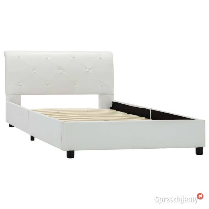 vidaXL Rama łóżka biała sztuczna 284870 mazowieckie Warszawa sprzedam