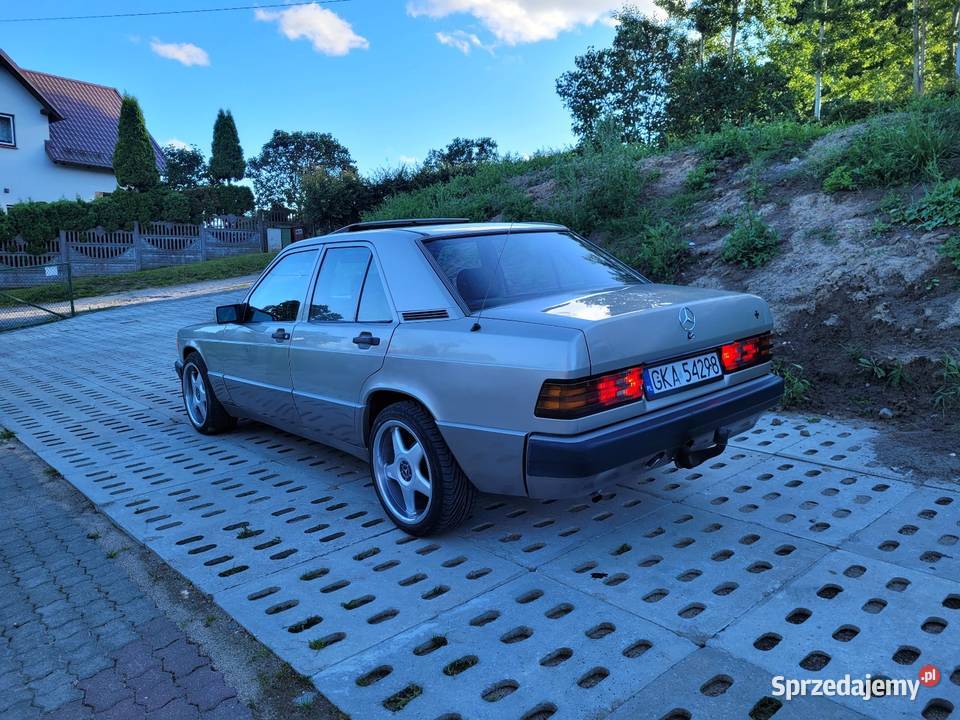 Mercedes w201190e 25 diesle aluminiowe felgi pomorskie Przodkowo