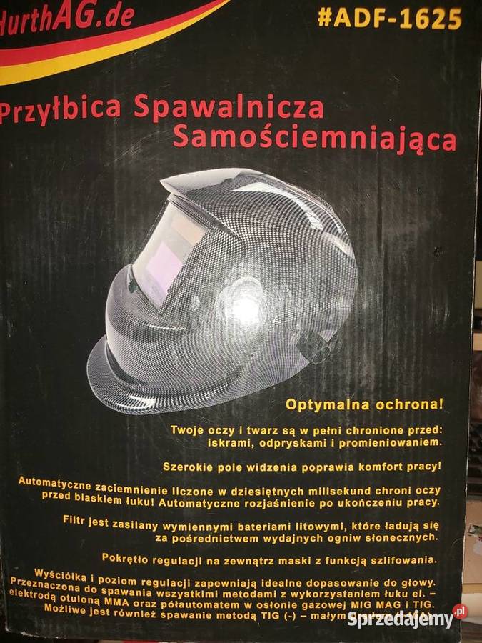 maska spawalnicza HurthAG ADF1625 Wrocław