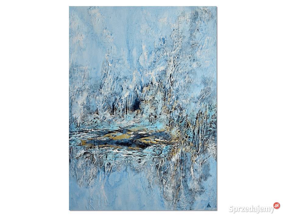 Tierra el Hielo 22 obraz abstrakcyjny nowoczesna Malbork sprzedam