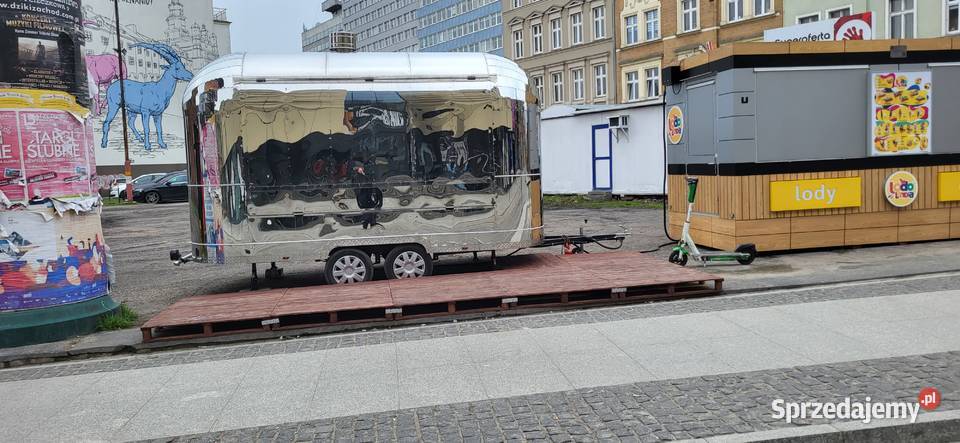Przyczepa gastronomiczna ze stali nierdzewnej Poznań