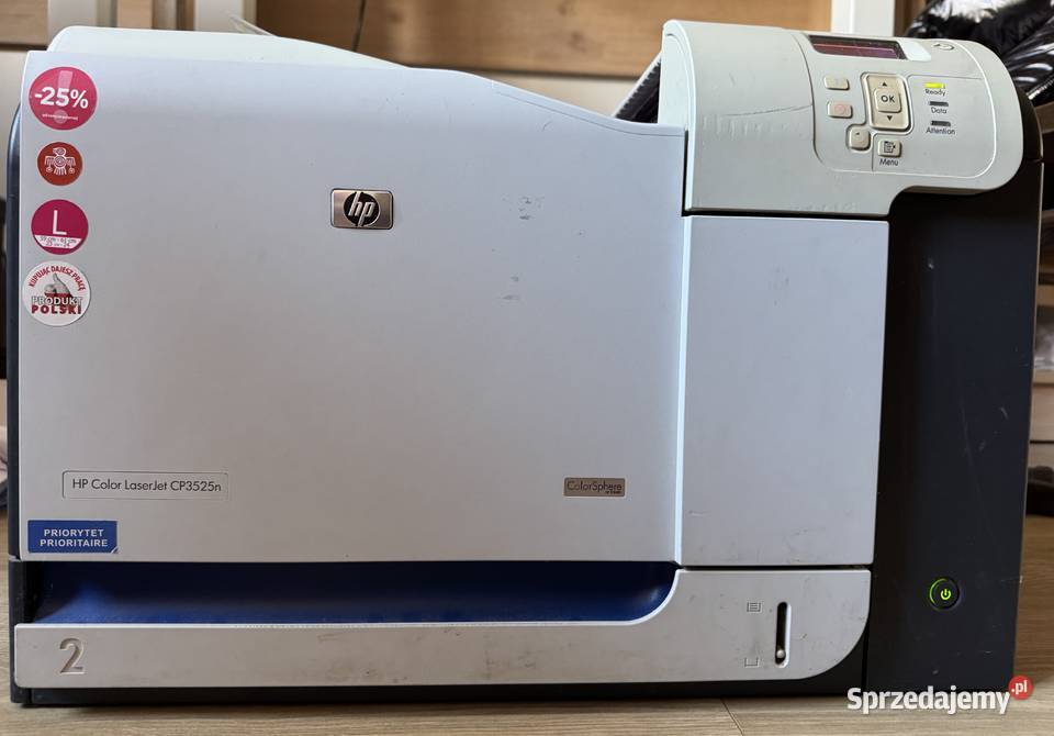 Drukarka laserowa kolorowa HP CP3525n Kraków