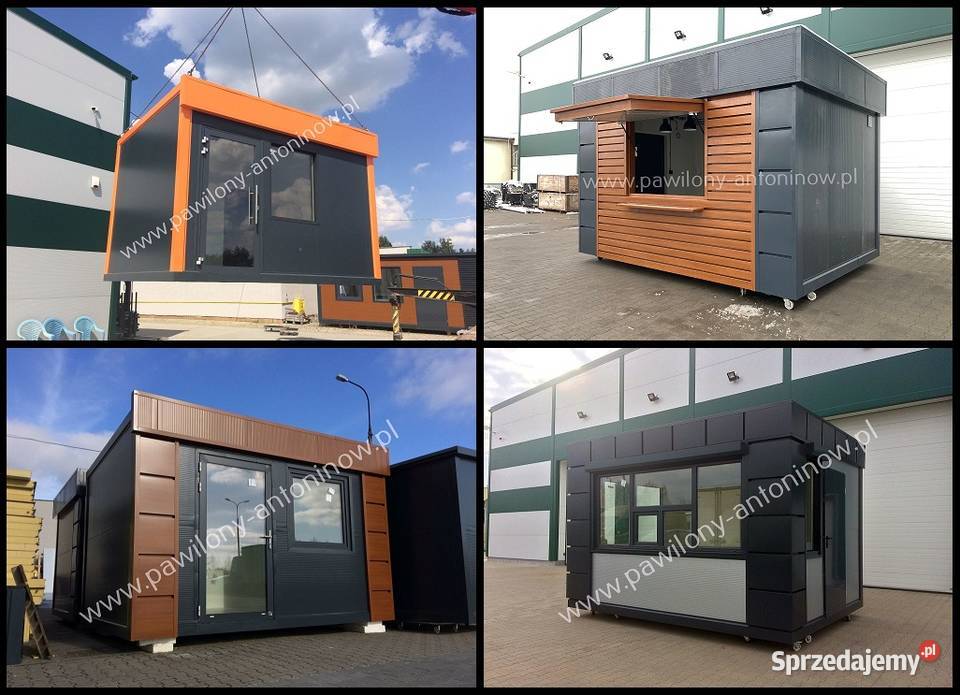 Pawilon Handlowy Kontener Gastronomiczny Kiosk Piaseczno