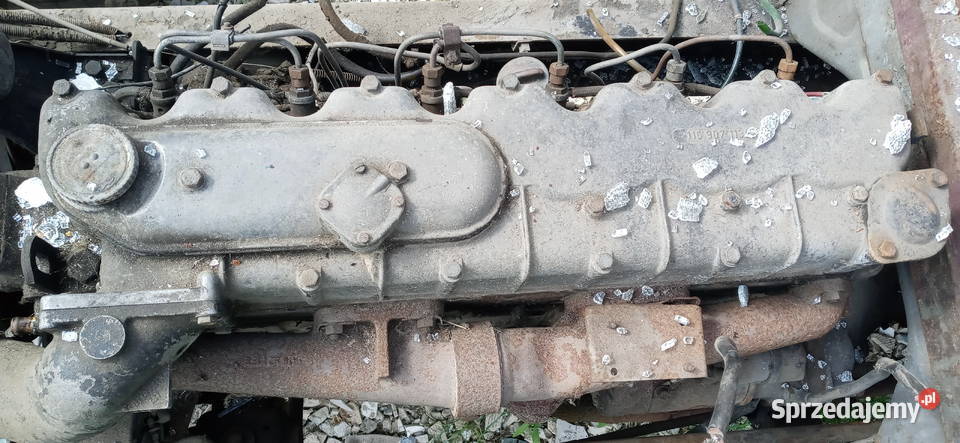 silnik HANOMAG 6cylindrów kompletny skrzynia Sieradz sprzedam