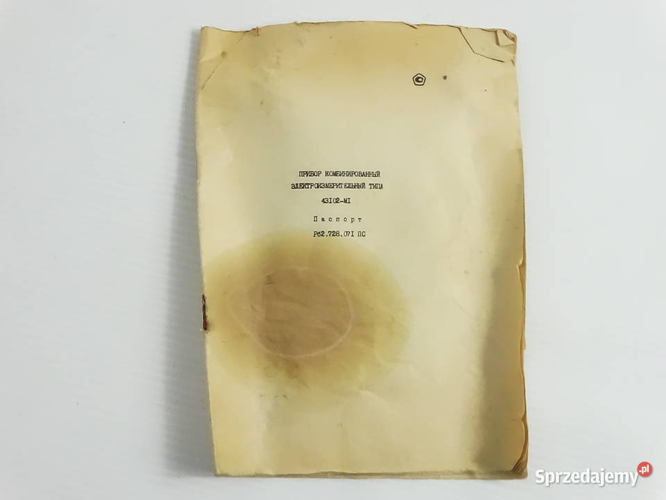 Kultowy Radziecki Multimetr Samochodowy 43102M1 Biłgoraj