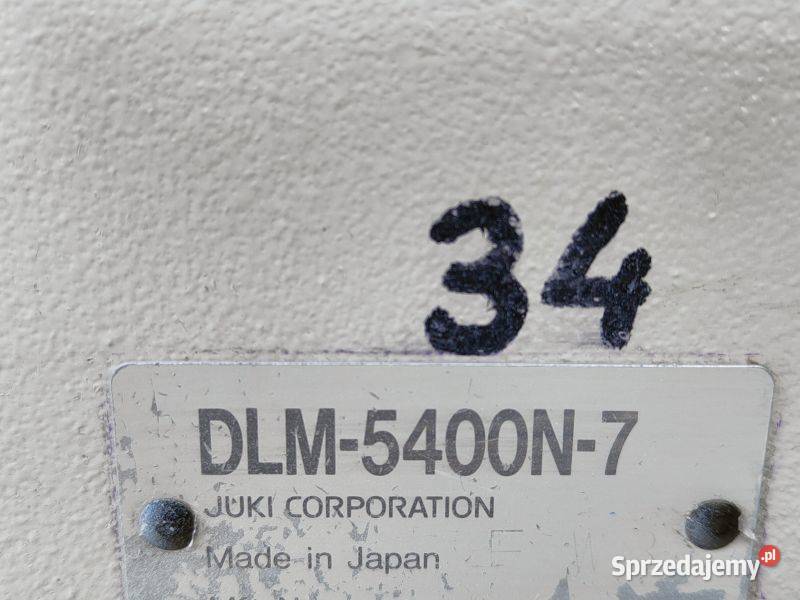 Stębnówka JUKI DLM 5400N7 Odkrawacz Siruba Wałbrzych
