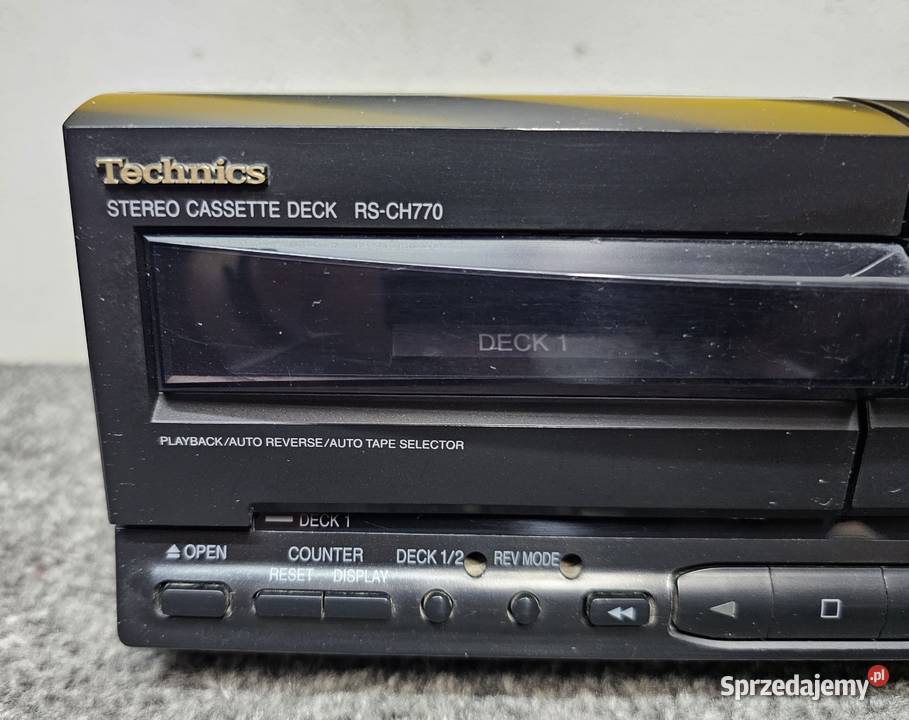Magnetofon Deck Technics RSCH770 małopolskie