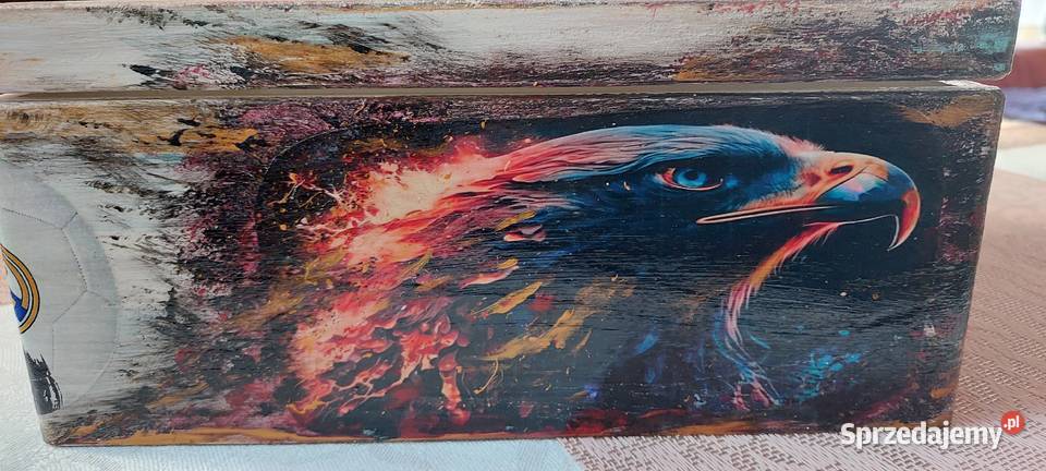 Szkatułka kuferek pudełko drewniane deqoupage Legnica