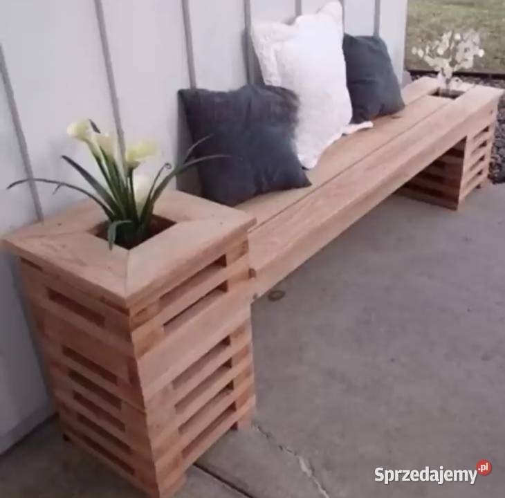 Ławka ogrodowa drewniana Zgierz