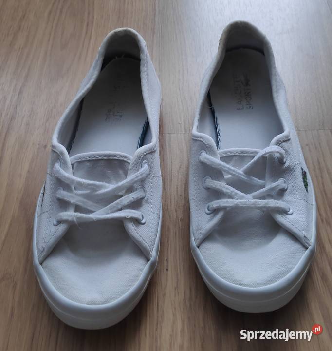 Białe Lacoste Ziane Chunky LCR 38 Lacoste sprzedam