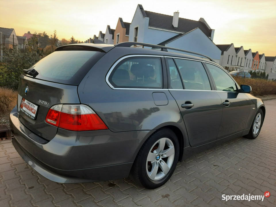BMW 525 25i 218 NAVI SKÓRA MANUAL Rata600zl E60 2500cm3 Śrem