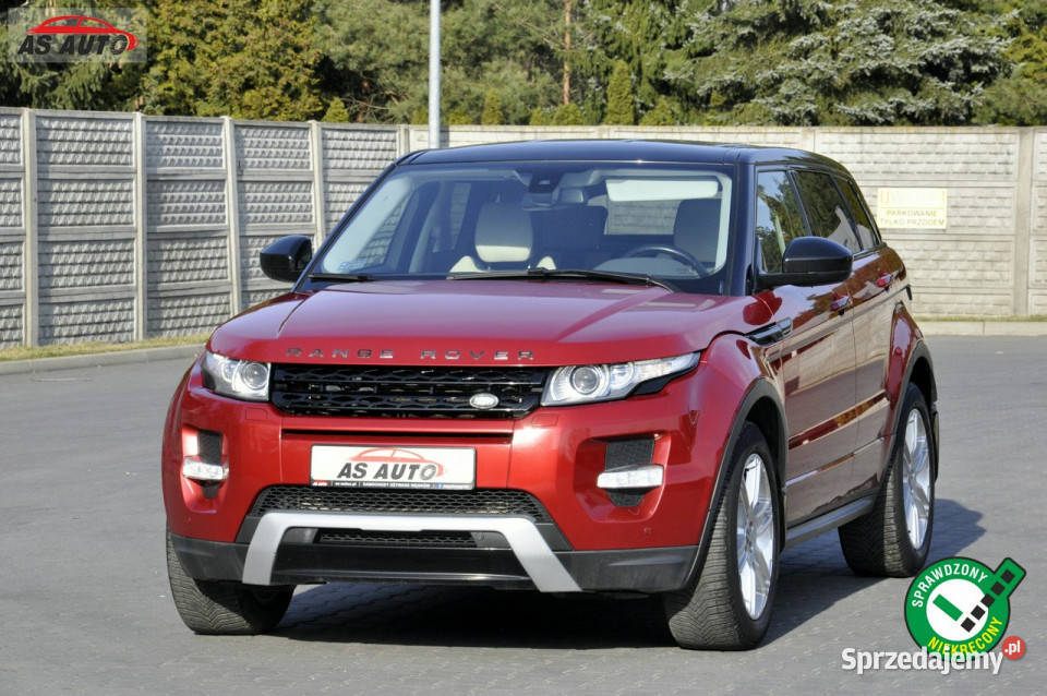 Land Rover Range Rover Evoque 20T asystent pasa ruchu Węgrów