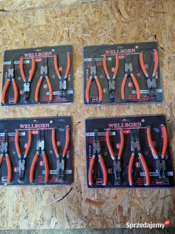 ZESTAW SZCZYPCE SEGERA PROFESJONALNE 180 MM 4