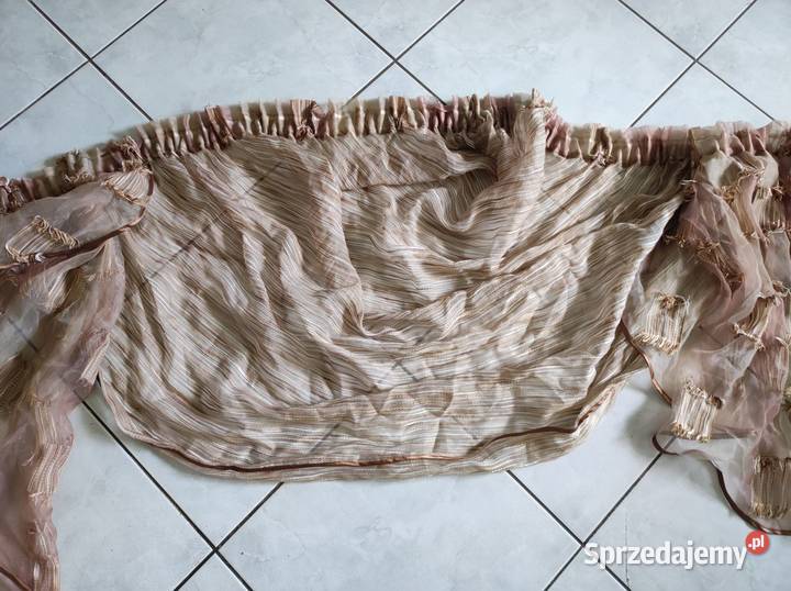 lambrekin firana firanka ozdoba okna stora tiul świętokrzyskie Kielce