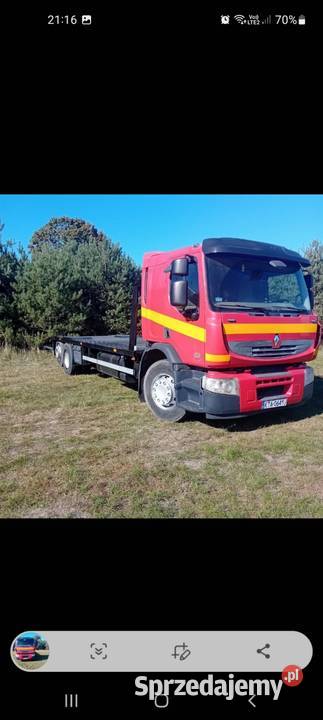 Renault premium laweta kontrola trakcji