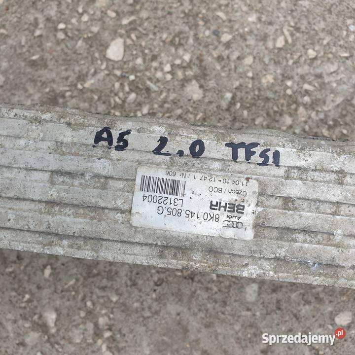 AUDI A5 I 8T 20 TFSI CHLODNICA INTERCOOLER Łochowice