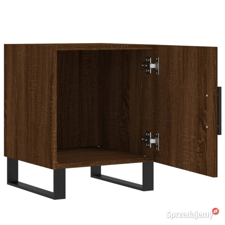 Szafki nocne 2 brązowy dąb 40x40x50 WM827627 mazowieckie Warszawa