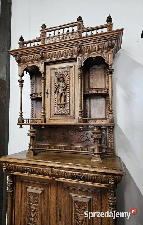 Kredens eklektyczny łódzkie Brójce