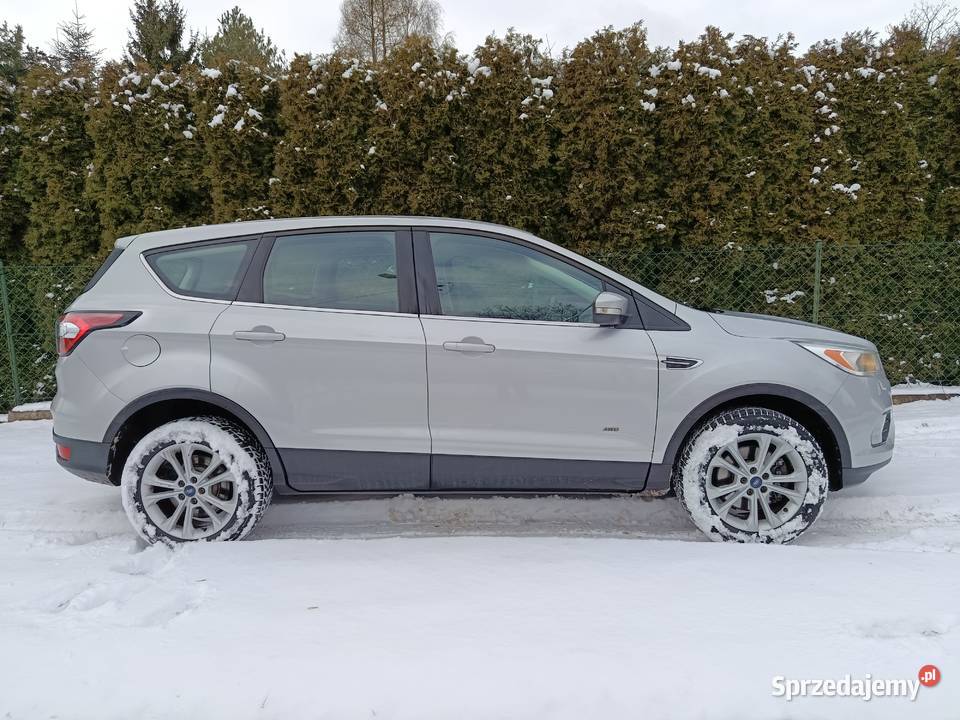 Ford Kuga Titanium AWD 4WD 4x4 182 2017 serwisie łódzkie Piotrków Trybunalski
