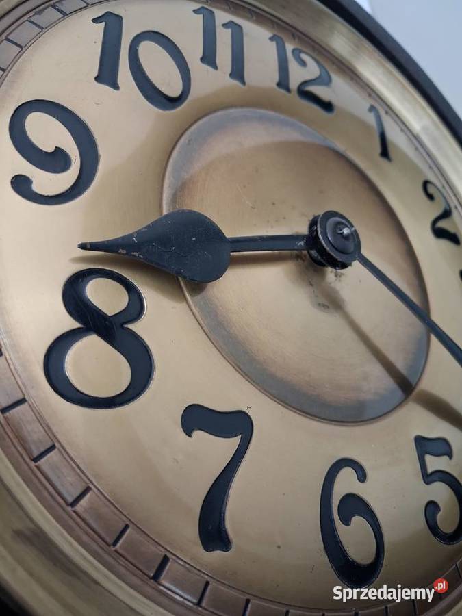 Zegar stojący podłogowy dębowy zabytkowy wysoki