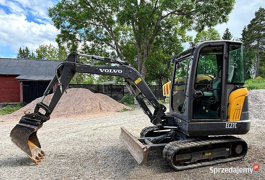 Minikoparka VOLVO EC27C Kęsowo sprzedam