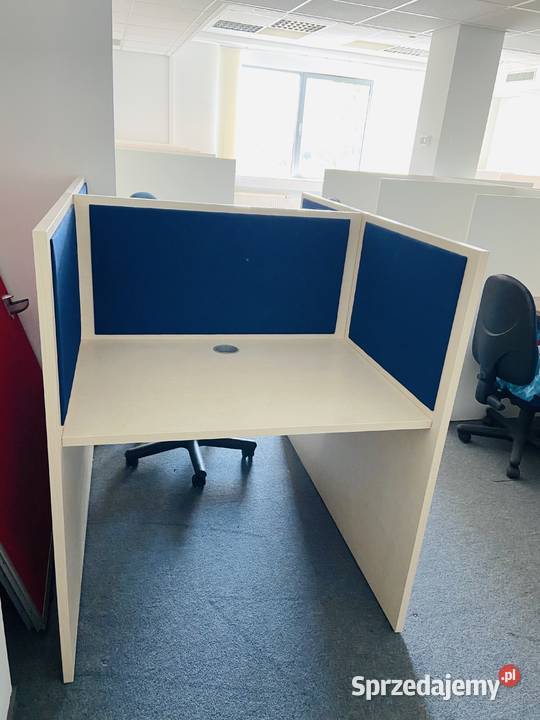 Stanowisko boks 11 miejsc call center biurko Warszawa