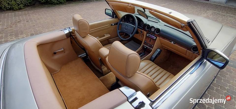Mercedes SL 560 R107 1986r mega zadbany super SL łódzkie Pajęczno sprzedam