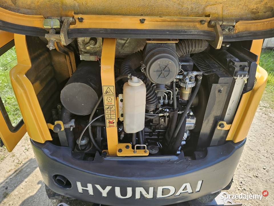 Minikoparka HYUNDAI Robex R169 20215r Super Stan Rok produkcji 2015 Łużna