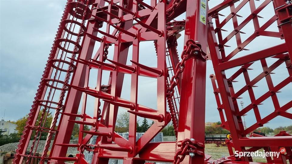 Brony zębowe polowe ciężkie 9 polowe PRODUCENT nieuszkodzony Ciechanów